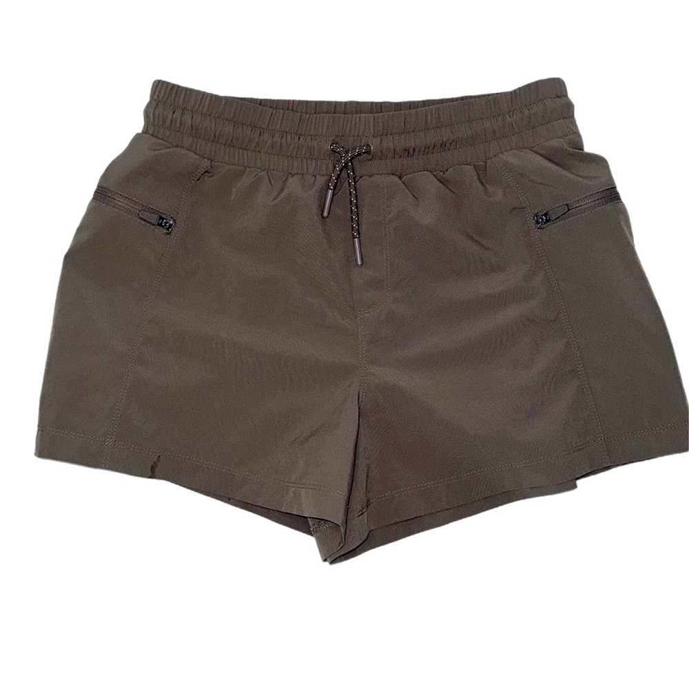 Never Not Hustling | Gray StretchTech Quick Dry Shorts | Size XL (14-16)